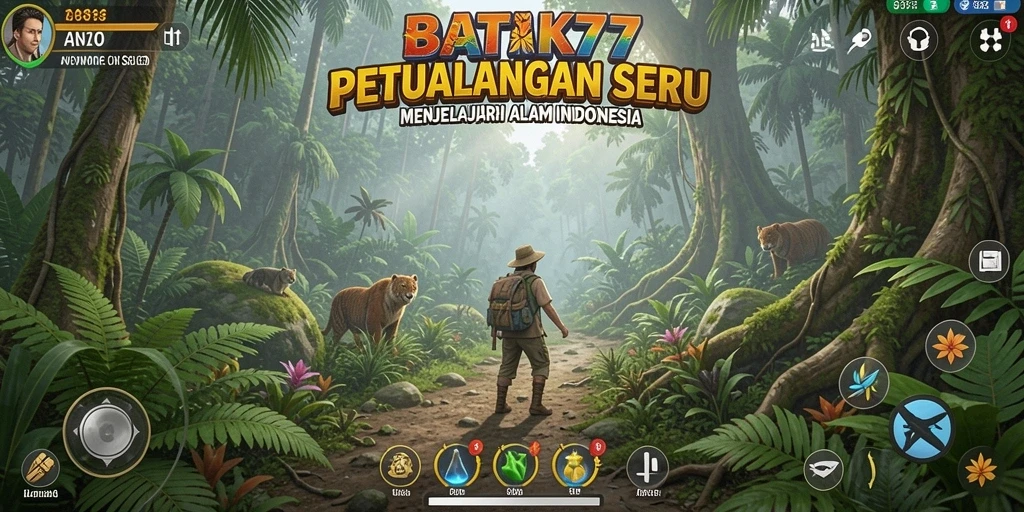 Tangkapan layar menampilkan aksi seru dalam gameplay BATIK77 yang menggugah semangat petualangan.