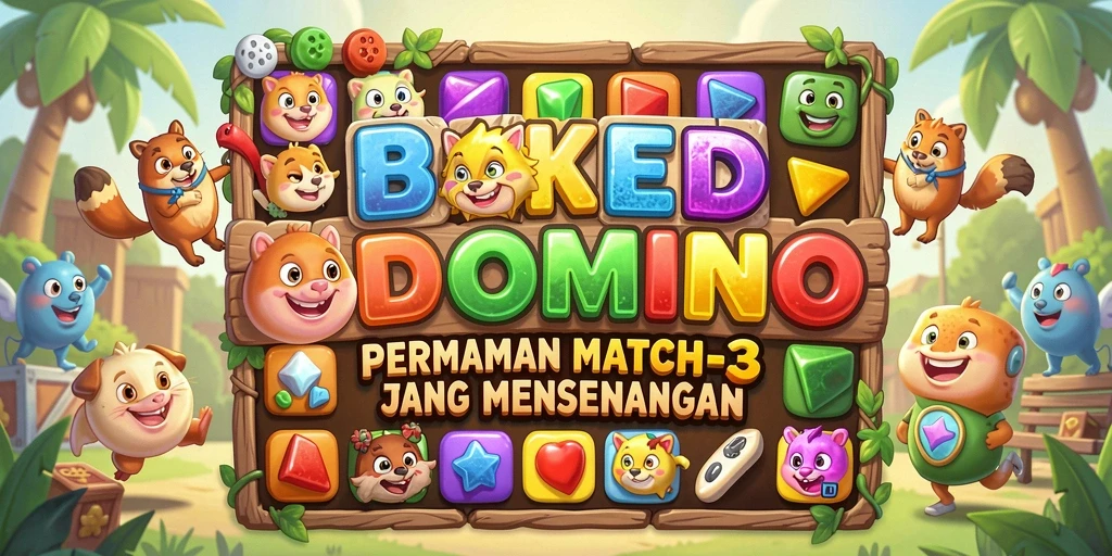 Tampilan gameplay BOKEDOMINO yang menarik dan penuh aksi.