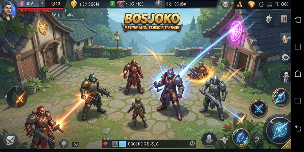 Tampilan gameplay menarik di BOSJOKO dengan grafis yang menawan.