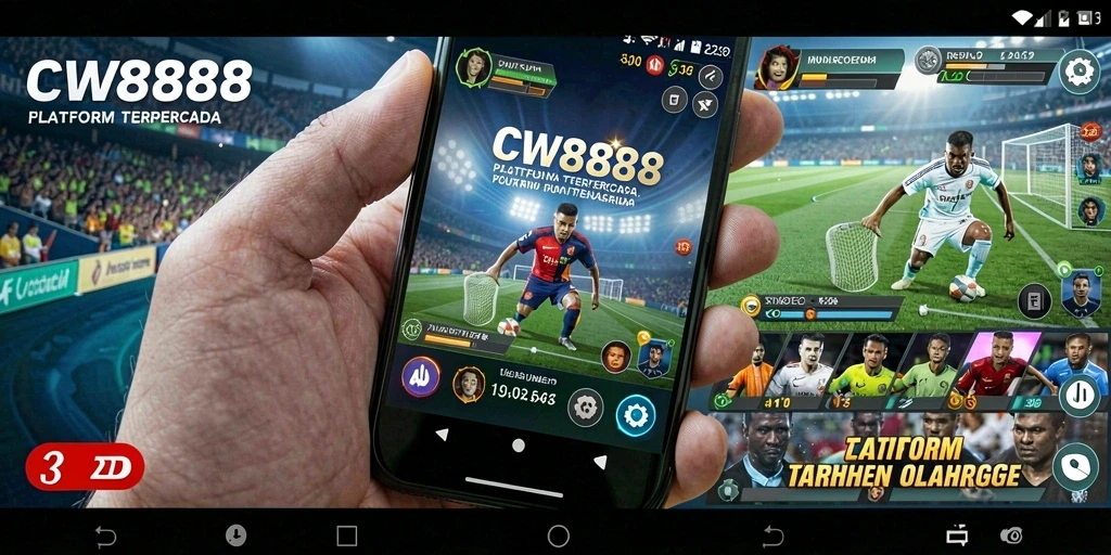 Tampilan seru dari gameplay Sportsbook di CW8888.