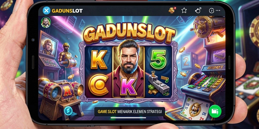 Tampilan menarik dalam gameplay GADUNSLOT dengan slot dan strategi.