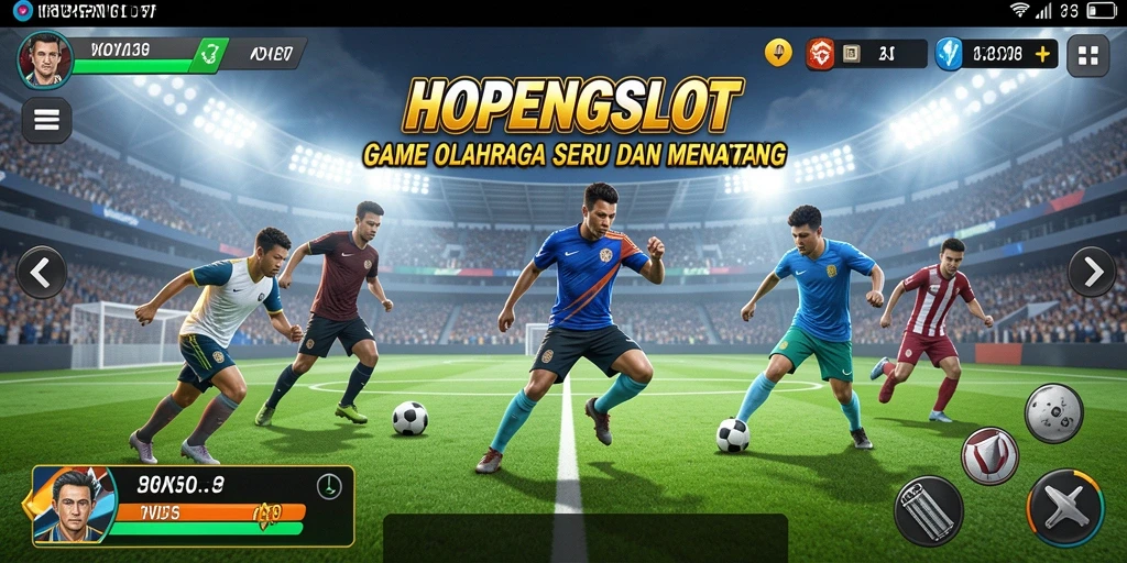 Tampilan gameplay HOPENGSLOT yang dinamis dan penuh aksi.