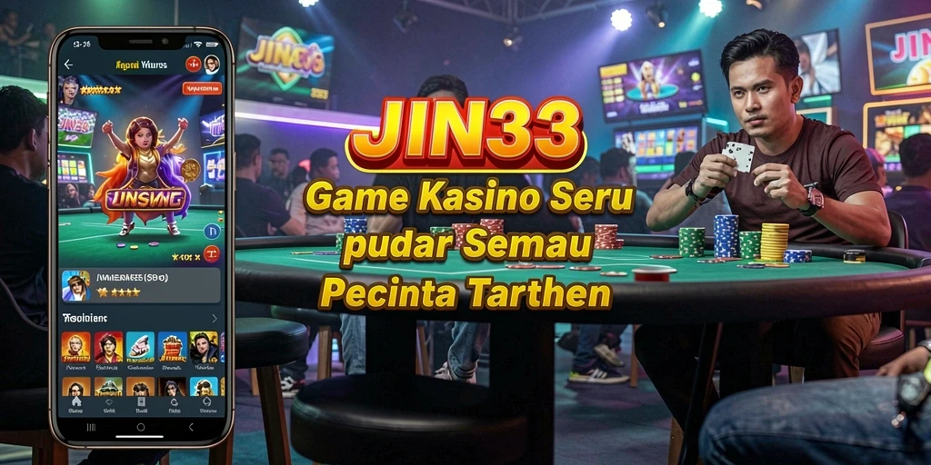 Screenshot menampilkan aksi seru di permainan kasino JIN33.