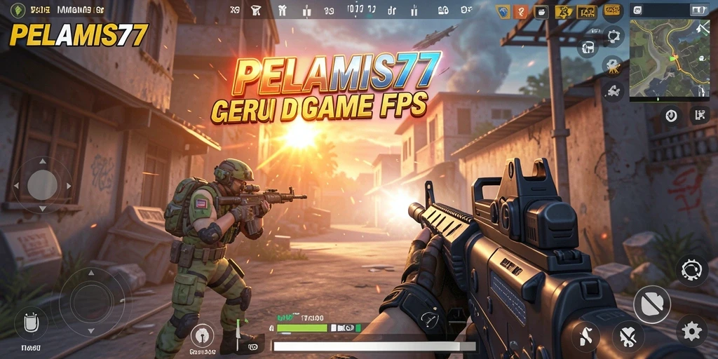 Tampilan gameplay PELAMIS77 yang intens dan mendebarkan.