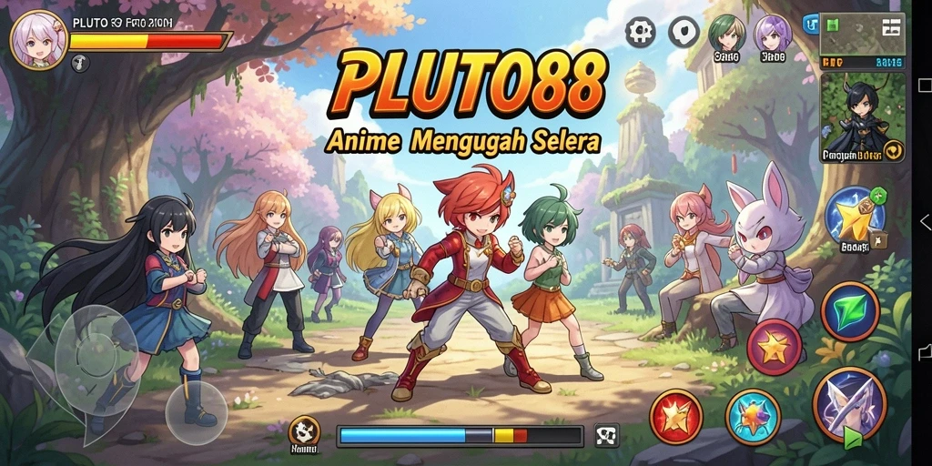 Tampilan menarik dalam gameplay Anime yang mendebarkan.