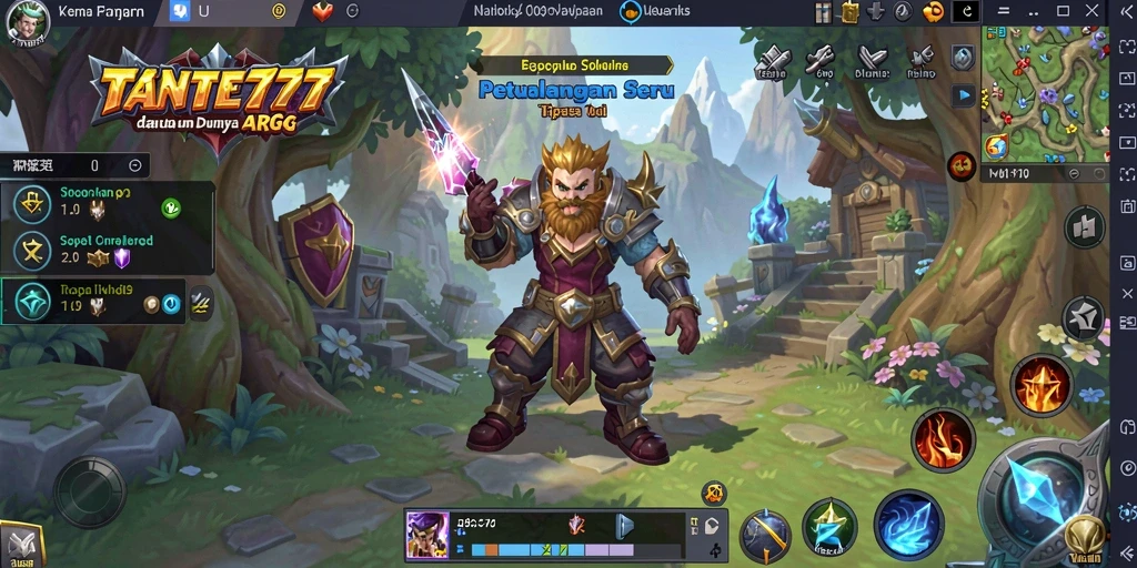 Tampilan gameplay seru penuh aksi di dunia <strong>TANTE777</strong>.
