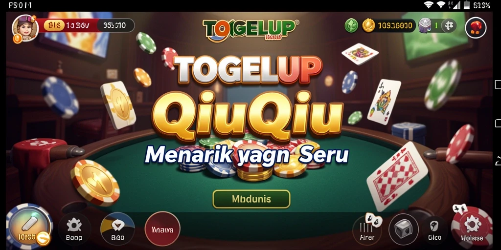 Screenshot gameplay QiuQiu di TOGELUP yang penuh aksi.