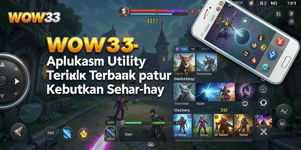 Tampilan menarik dari aplikasi WOW33 yang mempermudah pengelolaan sehari-hari.
